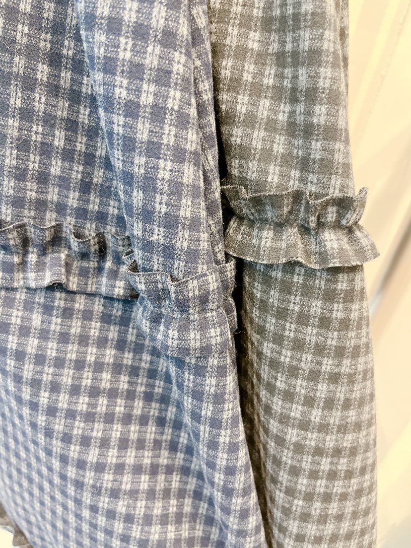 OVE東大門㊣直郵女裝新款人氣25秋冬推薦休閑半身裙中短裙格子OVE半身裙/中短裙