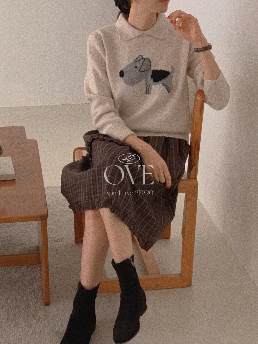 OVE東大門㊣代購女士新款推薦真品人氣職業25秋冬熱賣針織衫OVE針織衫