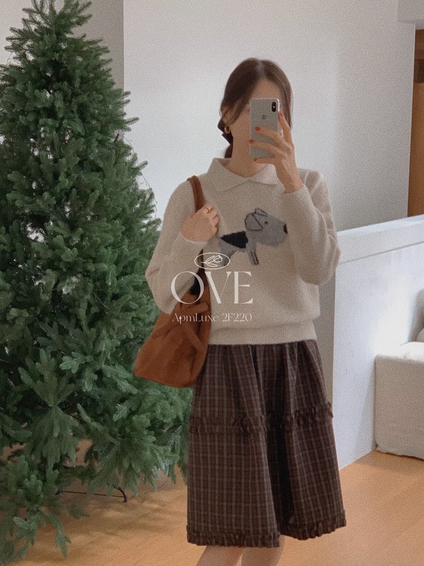 OVE東大門㊣代購女士新款推薦真品人氣職業25秋冬熱賣針織衫OVE針織衫