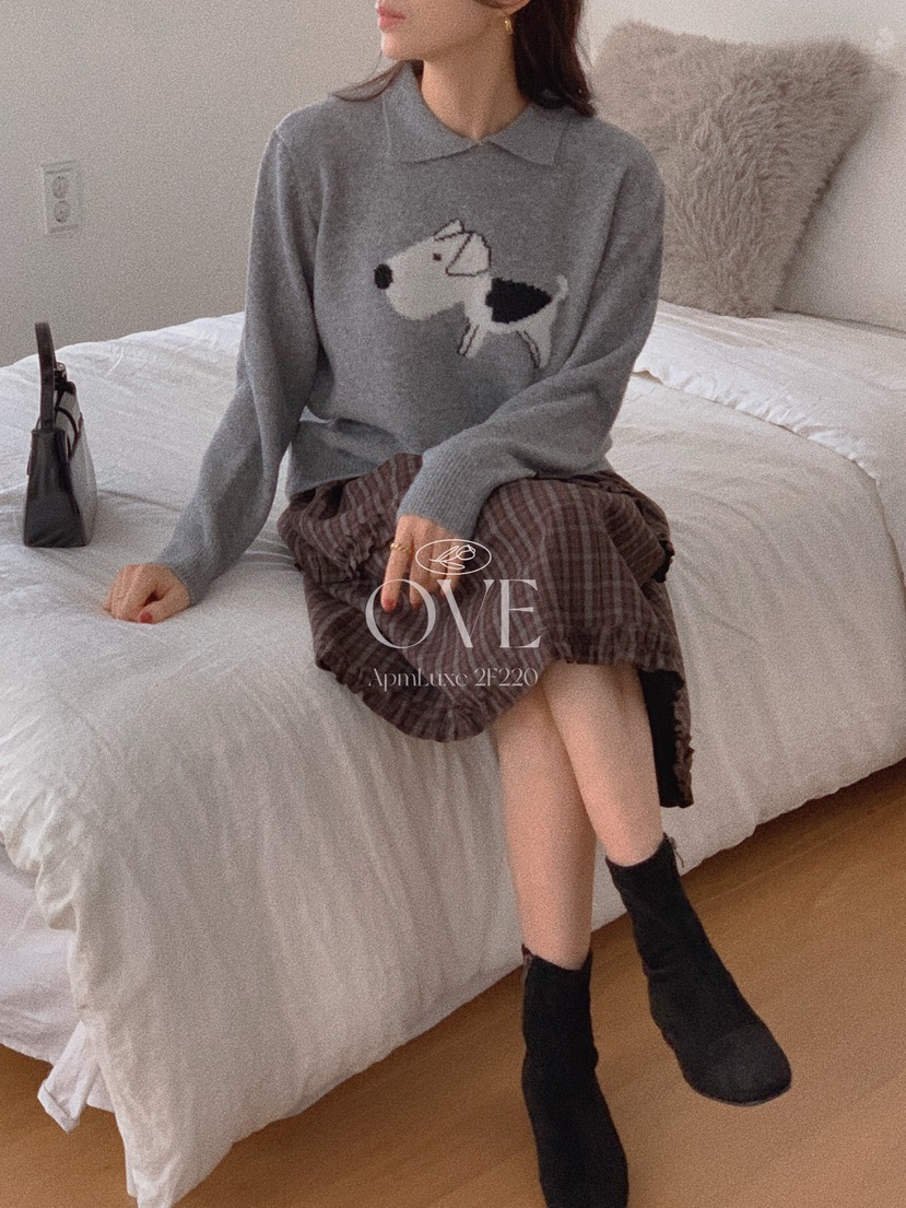 OVE東大門㊣代購女士新款推薦真品人氣職業25秋冬熱賣針織衫OVE針織衫