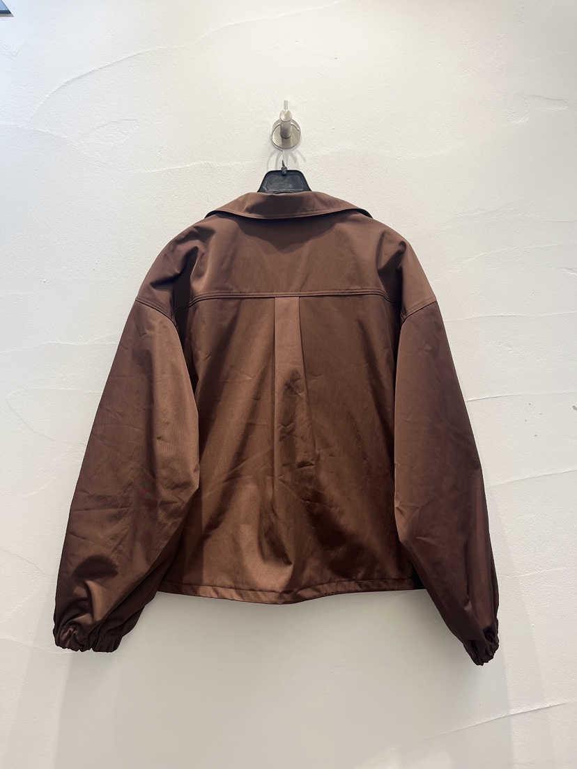 BROWN PAPER-S東大門㊣實拍女裝新款休閑職業25秋冬夾克連帽BROWN PAPER-S夾克