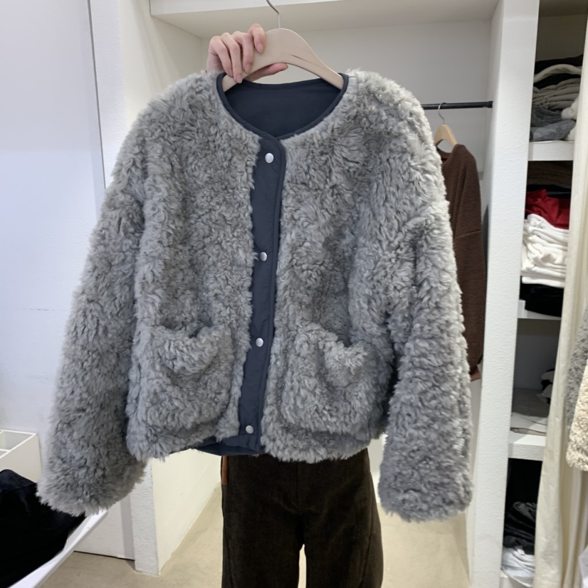 IR BIEN/BIENBIEN韓國直郵㊣女裝新品熱賣真品夾克泰迪熊IR BIEN/BIENBIEN夾克圖色1