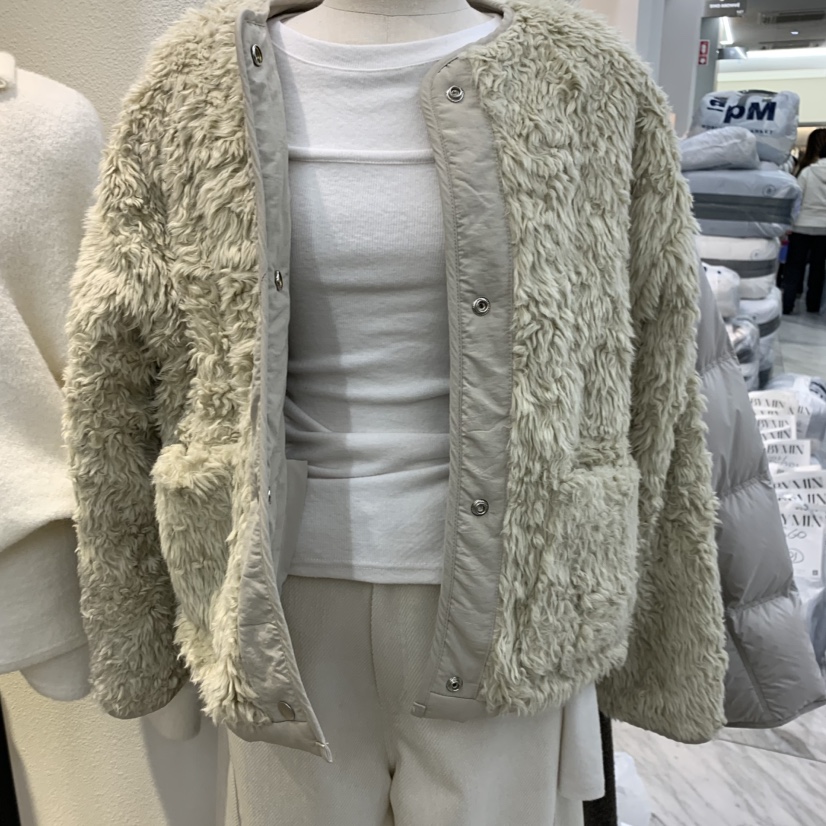 IR BIEN/BIENBIEN韓國直郵㊣女裝新品熱賣真品夾克泰迪熊IR BIEN/BIENBIEN夾克圖色2