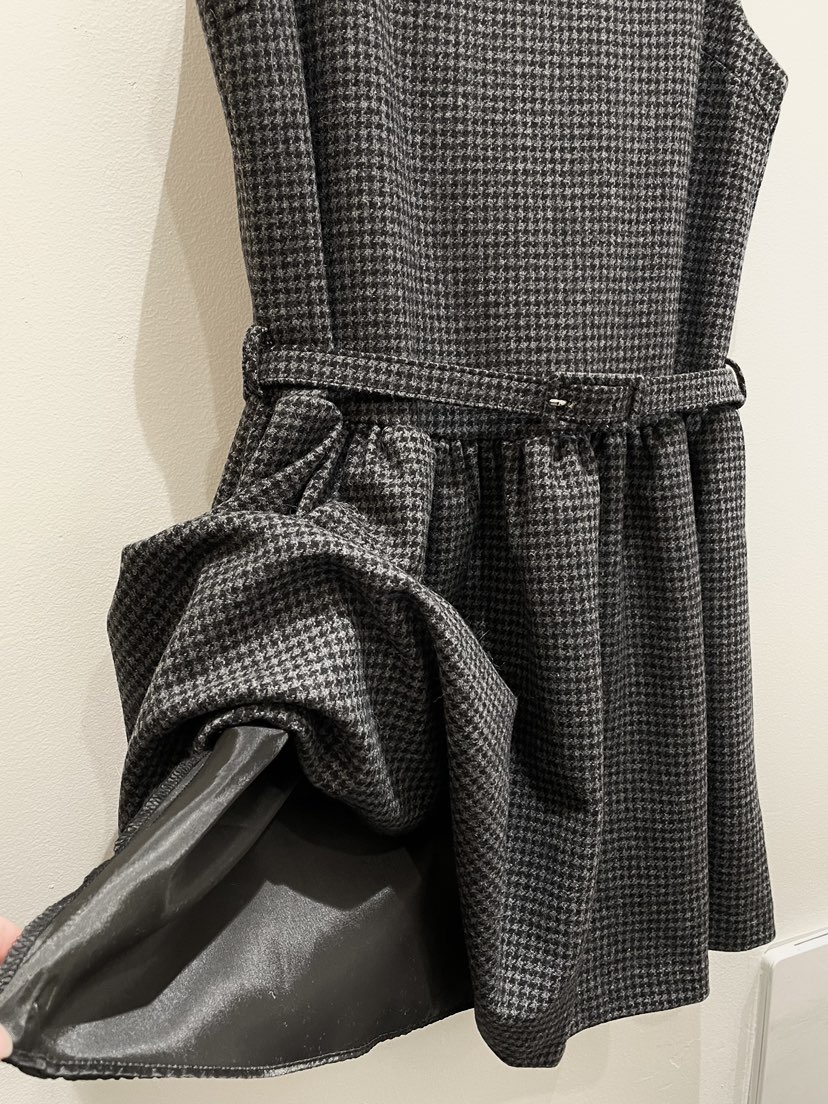 OBSESS東大門㊣直郵女裝新款真品25秋冬休閑人氣連衣裙含腰帶OBSESS/EARLY BIRD連衣裙