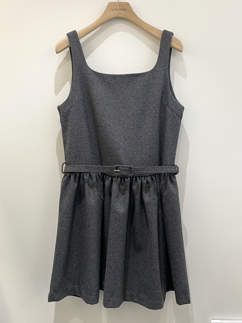 OBSESS東大門㊣直郵女裝新款真品25秋冬休閑人氣連衣裙含腰帶OBSESS/EARLY BIRD連衣裙圖色1