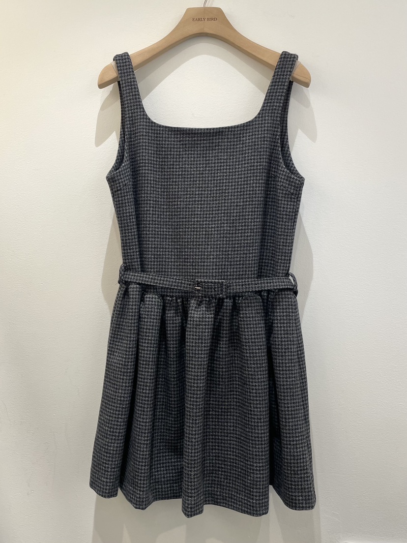 OBSESS東大門㊣直郵女裝新款真品25秋冬休閑人氣連衣裙含腰帶OBSESS/EARLY BIRD連衣裙圖色2