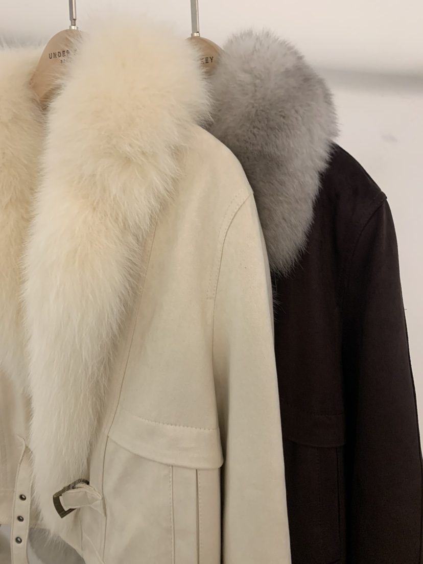 UNDER KEY東大門㊣實拍女士新款職業推薦休閑短款羽絨服鵝絨UNDER KEY短款羽絨服