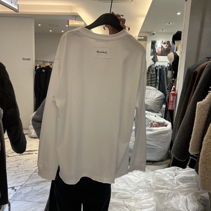 TUG東大門㊣實拍女裝新品職業熱賣休閑真品人氣推薦長袖T恤TUG長袖T恤