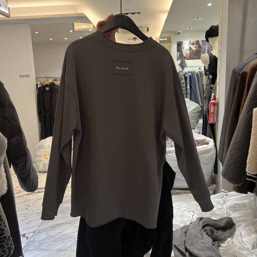 TUG東大門㊣實拍女裝新品職業熱賣休閑真品人氣推薦長袖T恤TUG長袖T恤