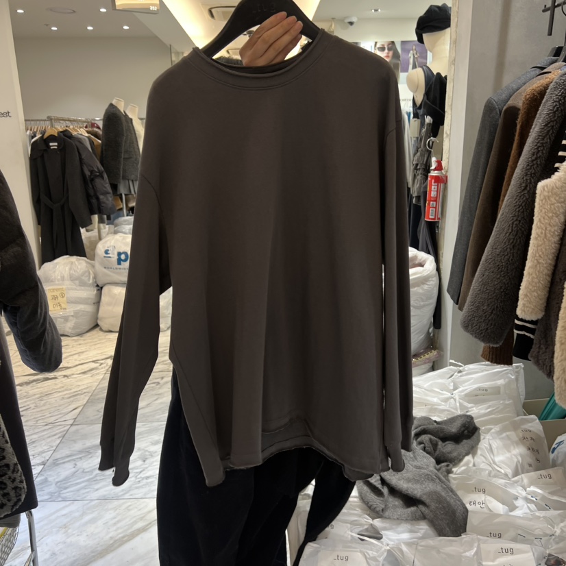 TUG東大門㊣實拍女裝新品職業熱賣休閑真品人氣推薦長袖T恤TUG長袖T恤圖色2