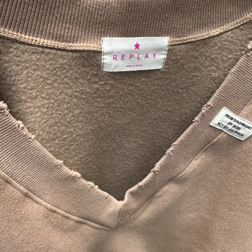 REPLAY東大門㊣直郵女裝新款熱賣休閑真品25秋冬時尚人氣衛衣REPLAY衛衣