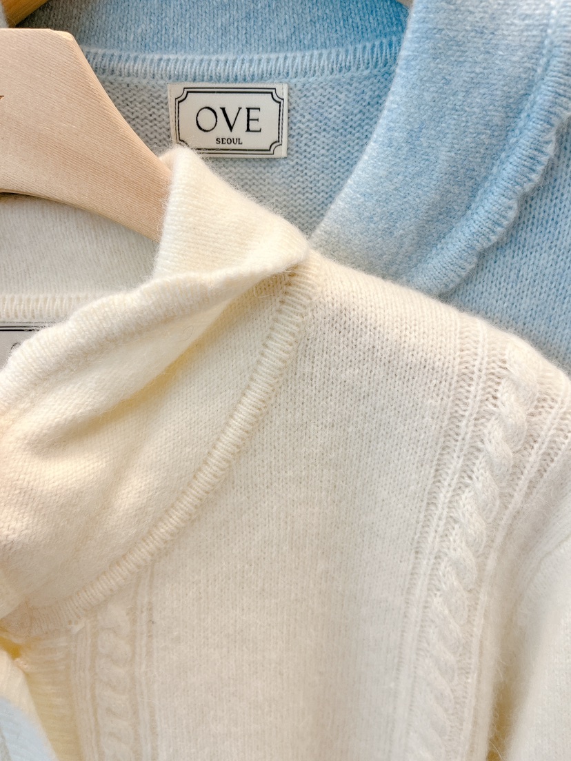 OVE東大門㊣代購女裝新品人氣熱賣職業休閑真品25秋冬針織衫開衫OVE針織衫