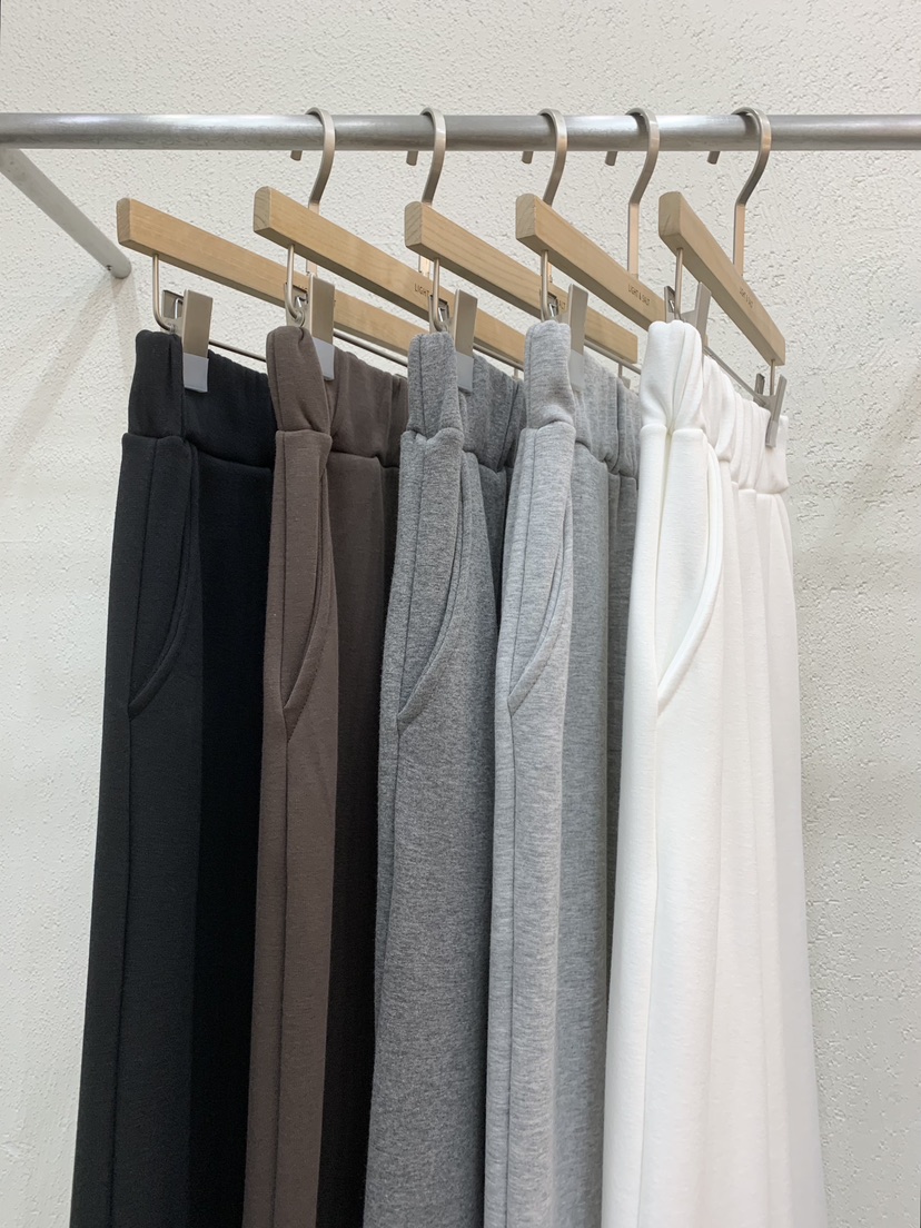 LIGHT AND SALT東大門㊣代購女士新品人氣休閑褲闊腿褲貂皮LIGHT AND SALT休閑褲