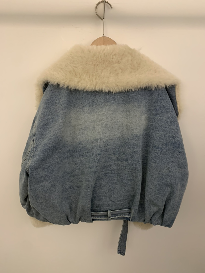 UNDER KEY東大門㊣實拍女裝新品25秋冬短款羽絨服羊毛鴨絨UNDER KEY短款羽絨服