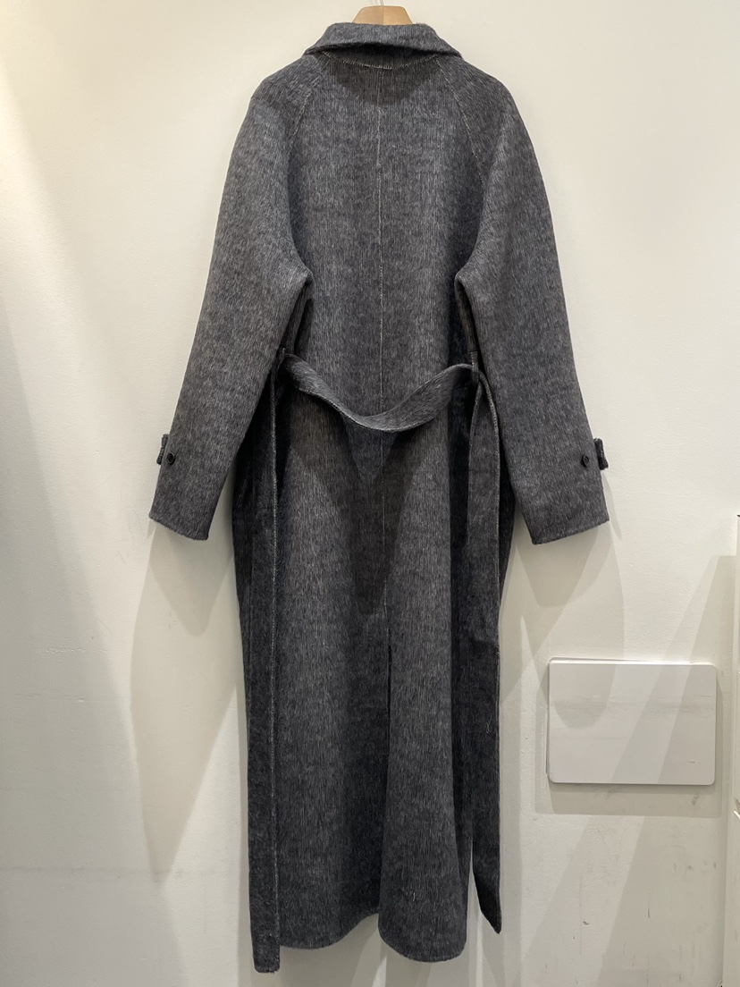 OBSESS東大門㊣代購女裝新品25秋冬人氣推薦中長款大衣含腰帶OBSESS/EARLY BIRD中長款大衣