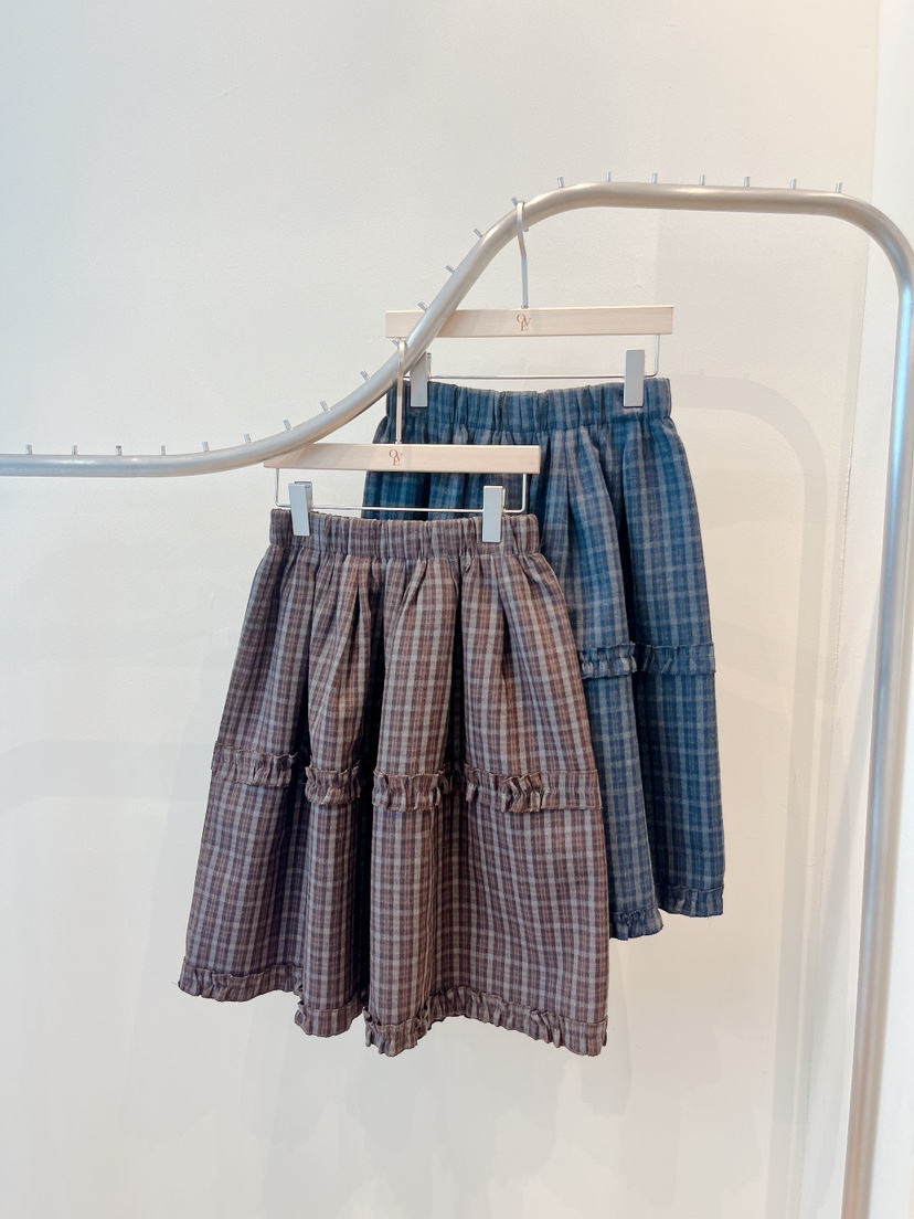 OVE東大門㊣直郵女士新款推薦人氣熱賣真品25秋冬半身裙中短裙OVE半身裙/中短裙