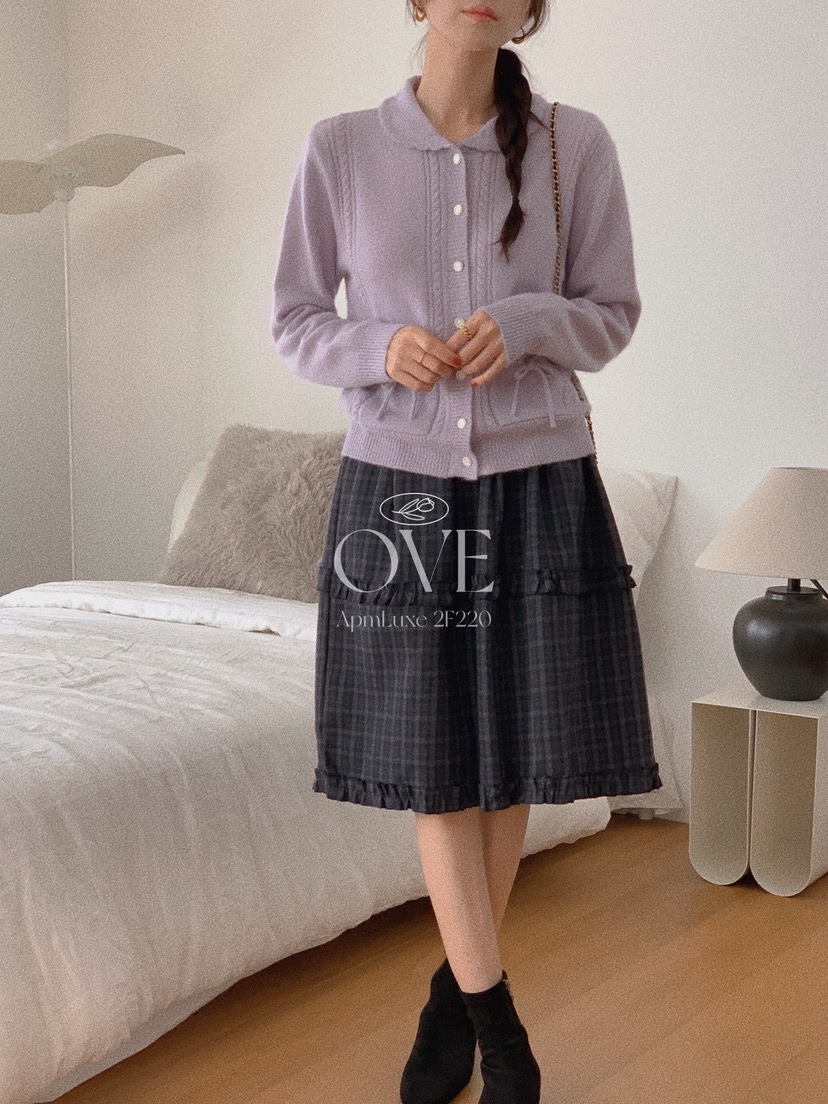 OVE東大門㊣直郵女士新款推薦人氣熱賣真品25秋冬半身裙中短裙OVE半身裙/中短裙