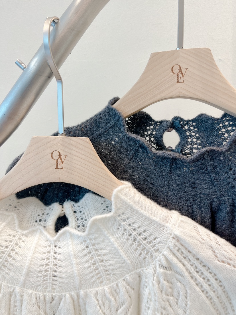 OVE東大門㊣實拍女裝新品職業推薦25秋冬真品熱賣休閑針織衫OVE針織衫