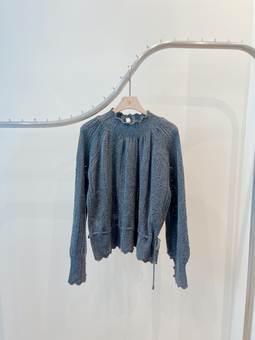 OVE東大門㊣實拍女裝新品職業推薦25秋冬真品熱賣休閑針織衫OVE針織衫圖色2