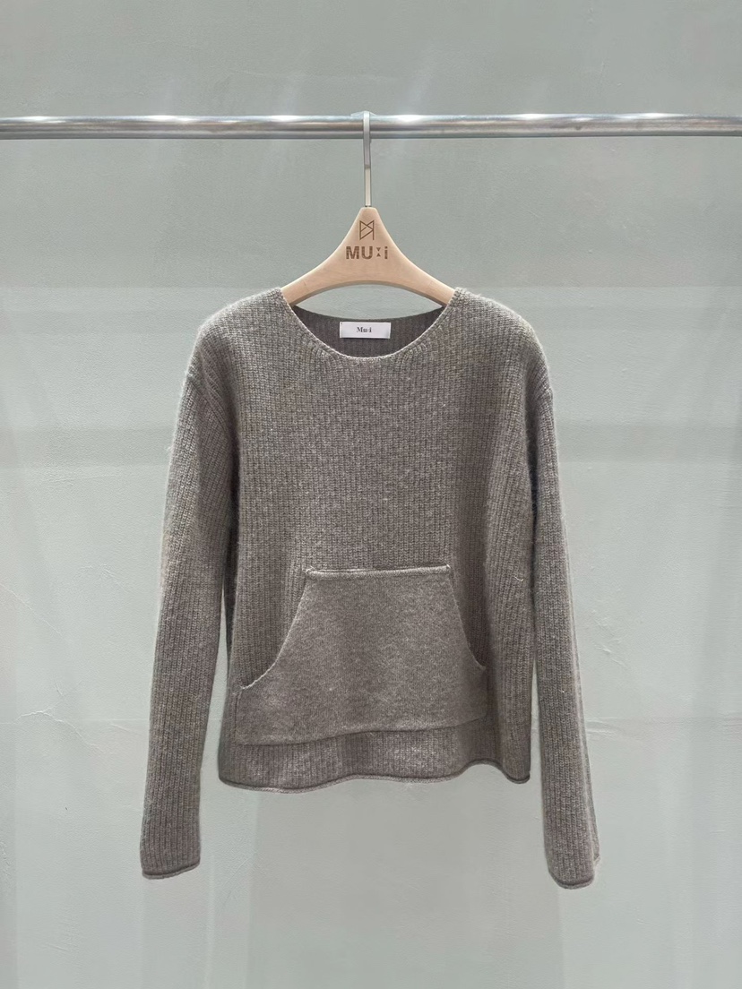 THE MUI東大門㊣代購女裝新品推薦人氣熱賣職業針織衫口袋THE MUI針織衫圖色1