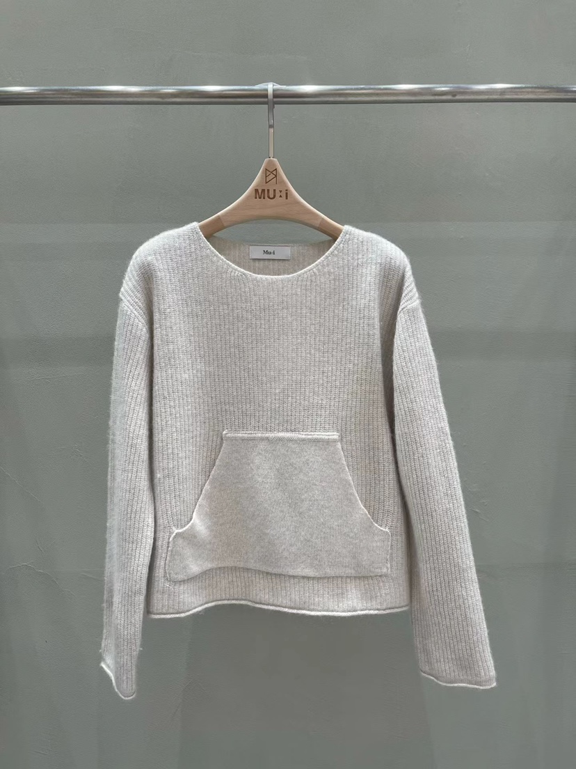 THE MUI東大門㊣代購女裝新品推薦人氣熱賣職業針織衫口袋THE MUI針織衫圖色2