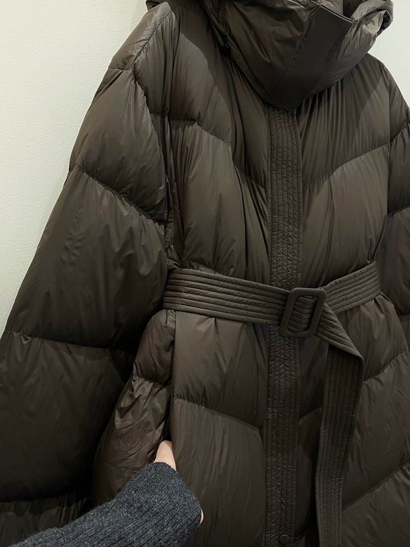 OBSESS韓國直郵㊣女士新款人氣真品推薦長款羽絨服含腰帶鴨絨OBSESS/EARLY BIRD長款羽絨服