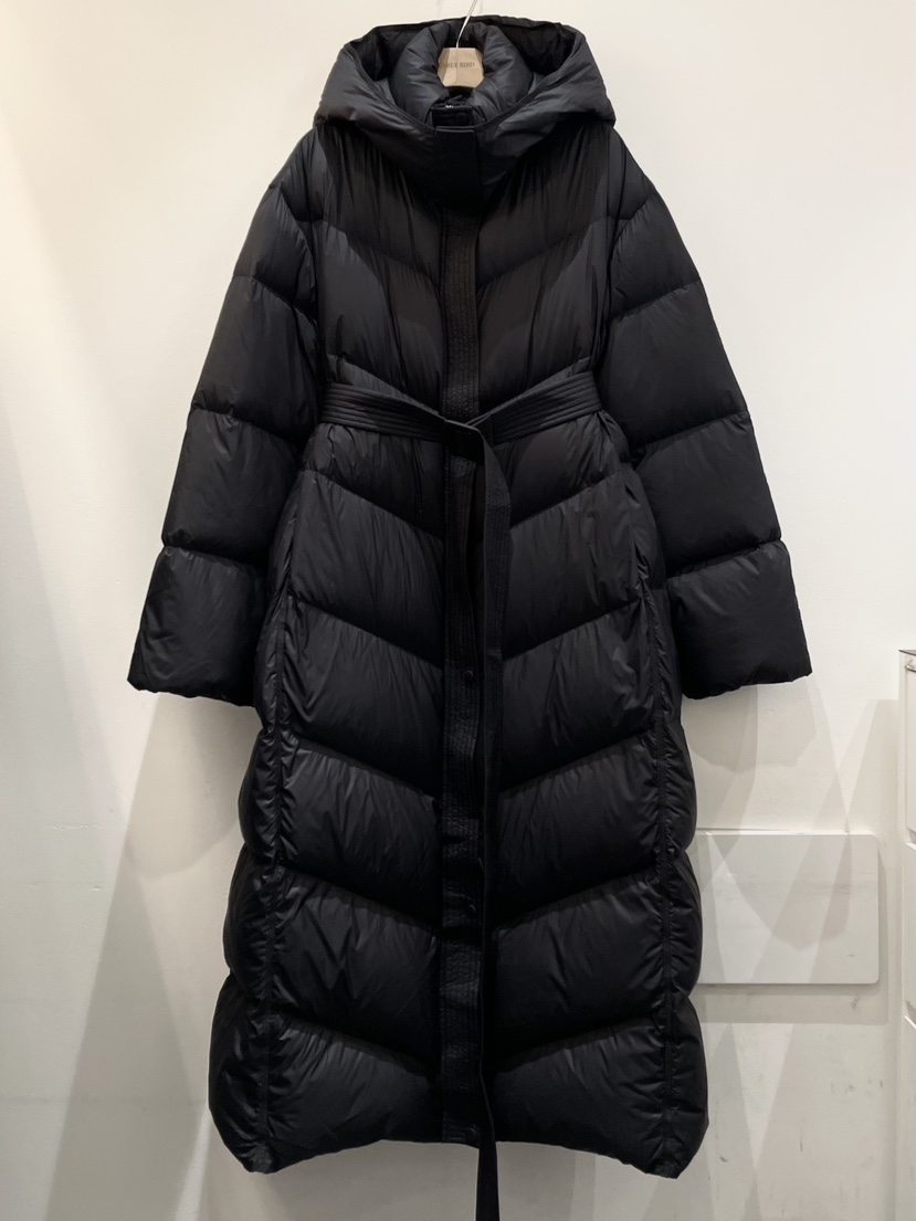 OBSESS韓國直郵㊣女士新款人氣真品推薦長款羽絨服含腰帶鴨絨OBSESS/EARLY BIRD長款羽絨服圖色2