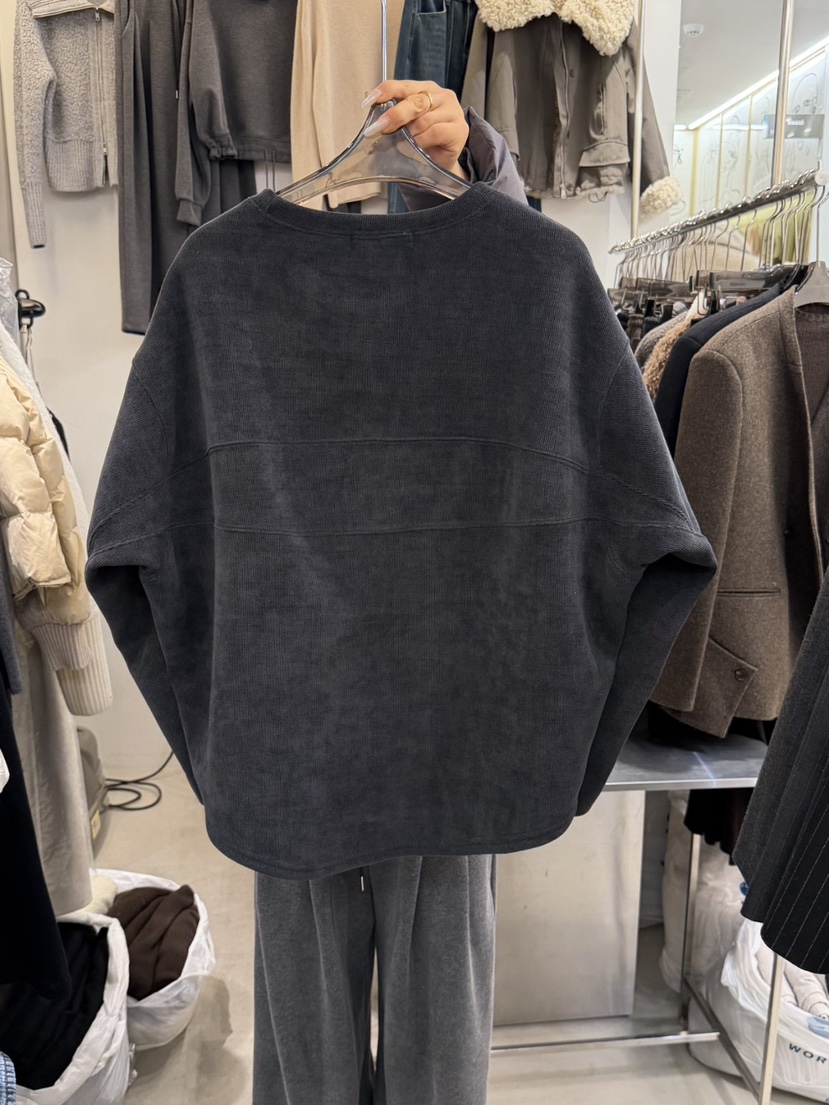 THE SIL韓國代購㊣女士新款人氣時尚25秋冬熱賣真品衛衣加絨THE SIL/1 2ILLY衛衣