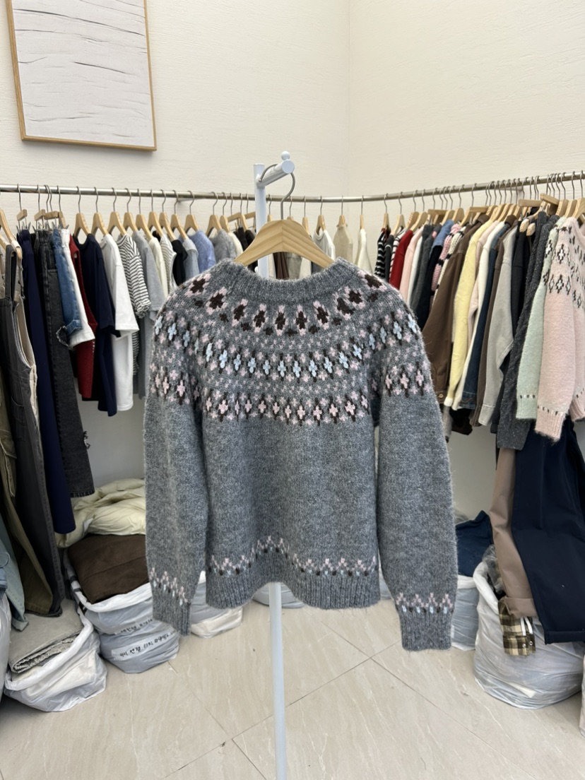 MILK TEA東大門㊣實拍女士新品熱賣職業推薦25秋冬時尚針織衫MILK TEA針織衫