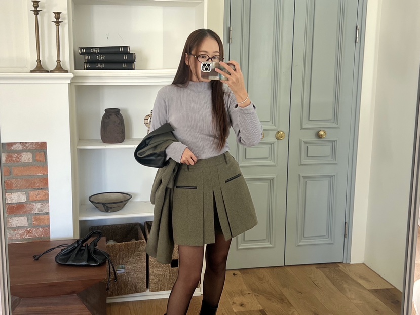 BOLD東大門㊣實拍女裝新品人氣25秋冬真品熱賣職業長袖T恤褶皺BOLD長袖T恤