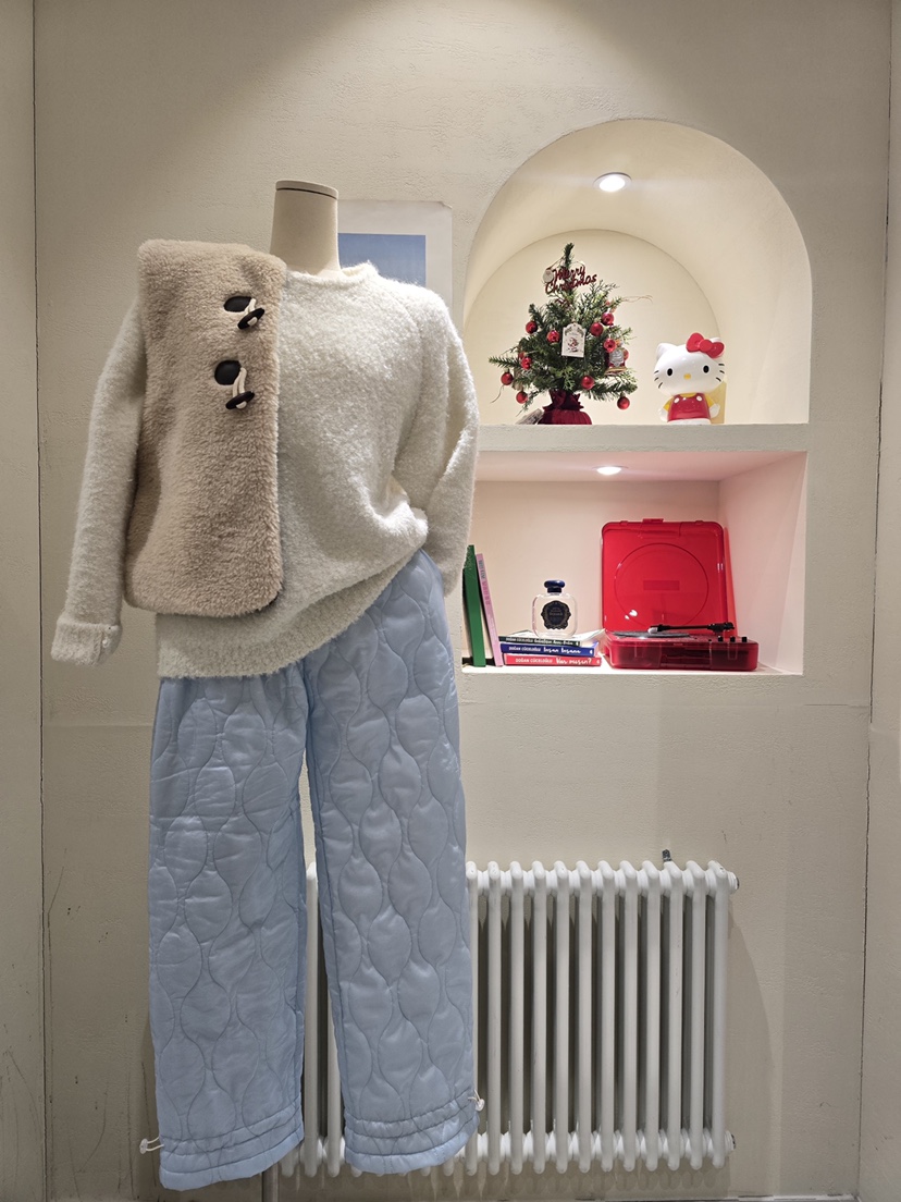 LIKEVAM韓國直郵㊣女士新品25秋冬職業休閑時尚人氣推薦休閑褲LIKEVAM休閑褲