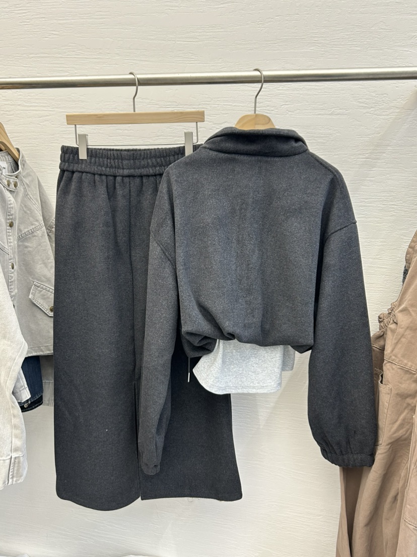 MILK TEA韓國代購㊣女士新品熱賣25秋冬休閑人氣職業時尚套裝MILK TEA套裝