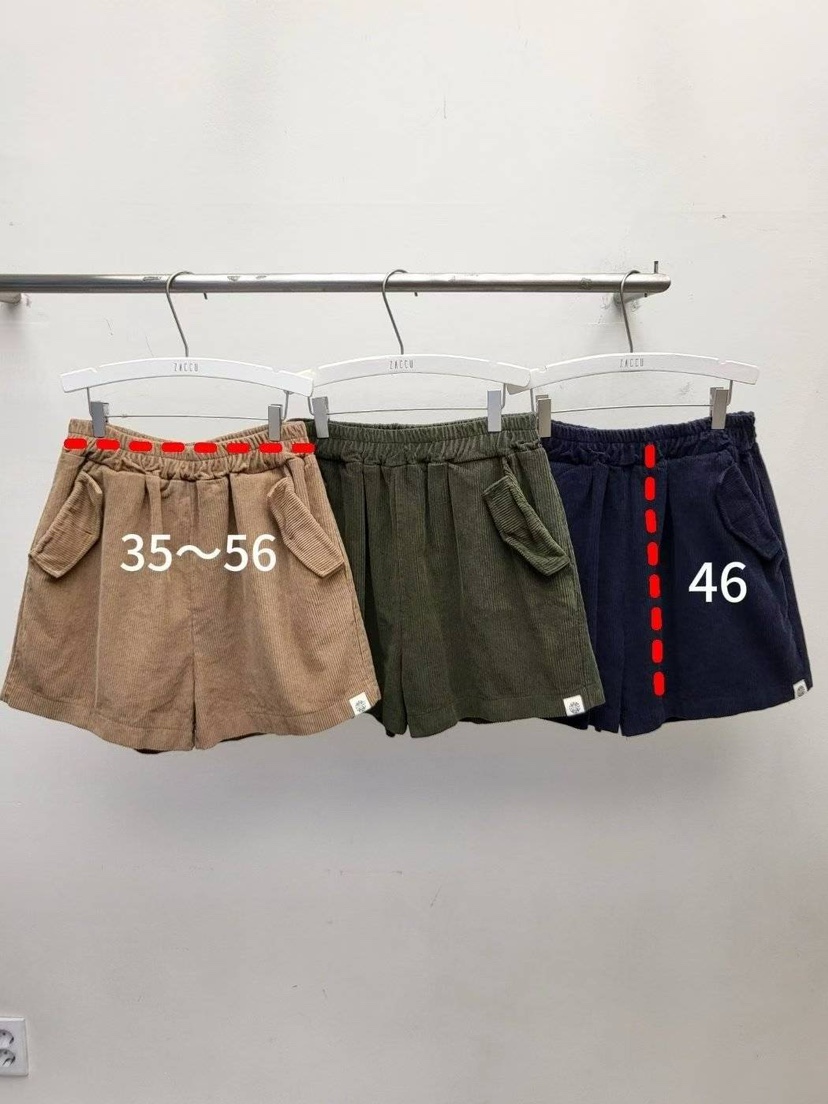 ZACCU東大門㊣實拍女裝新品真品休閑25秋冬時尚職業熱賣短褲ZACCU短褲
