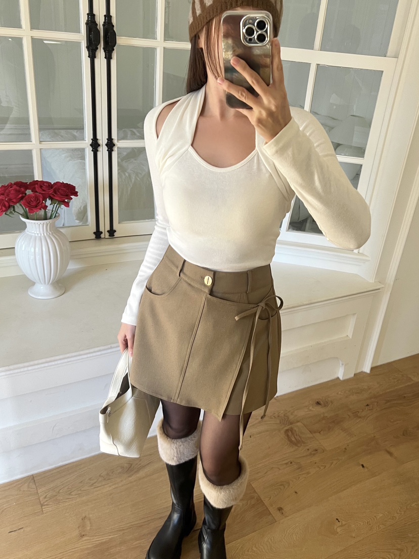 BOLD東大門㊣直郵女裝新品休閑25秋冬職業真品熱賣人氣裙褲BOLD裙褲