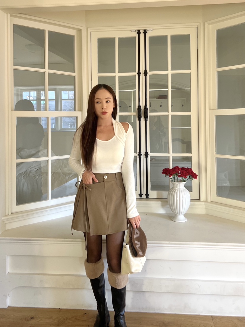 BOLD東大門㊣直郵女裝新品休閑25秋冬職業真品熱賣人氣裙褲BOLD裙褲