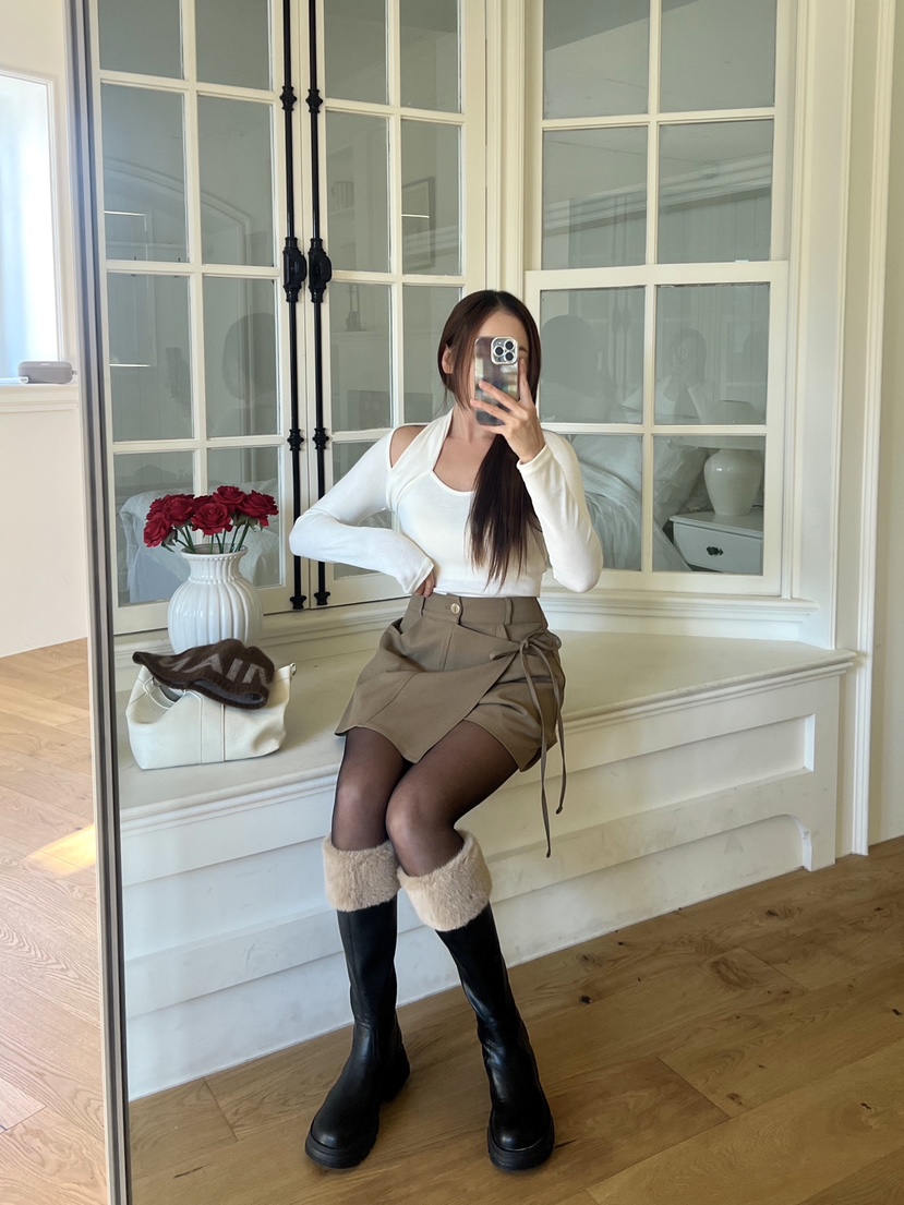 BOLD東大門㊣直郵女裝新品休閑25秋冬職業真品熱賣人氣裙褲BOLD裙褲