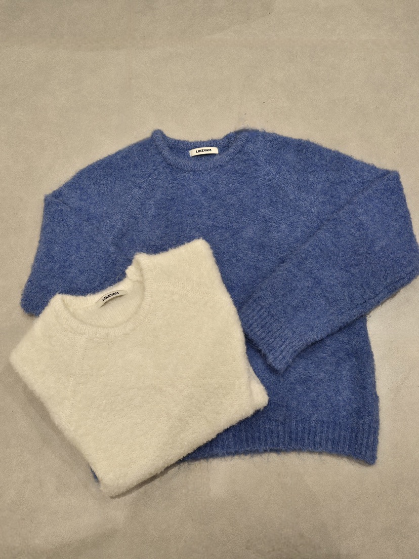LIKEVAM東大門㊣實拍女士新品時尚推薦熱賣休閑人氣針織衫棉LIKEVAM針織衫
