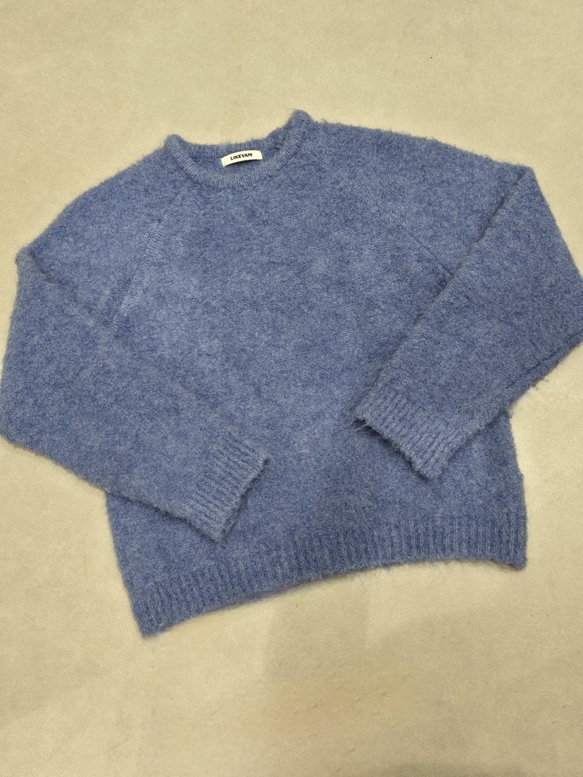 LIKEVAM東大門㊣實拍女士新品時尚推薦熱賣休閑人氣針織衫棉LIKEVAM針織衫圖色2