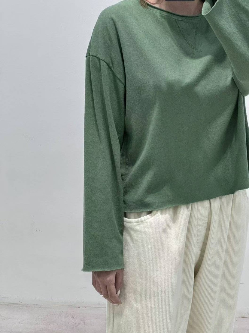 ZACCU東大門㊣直郵女裝新品熱賣休閑推薦25秋冬時尚長袖T恤ZACCU長袖T恤