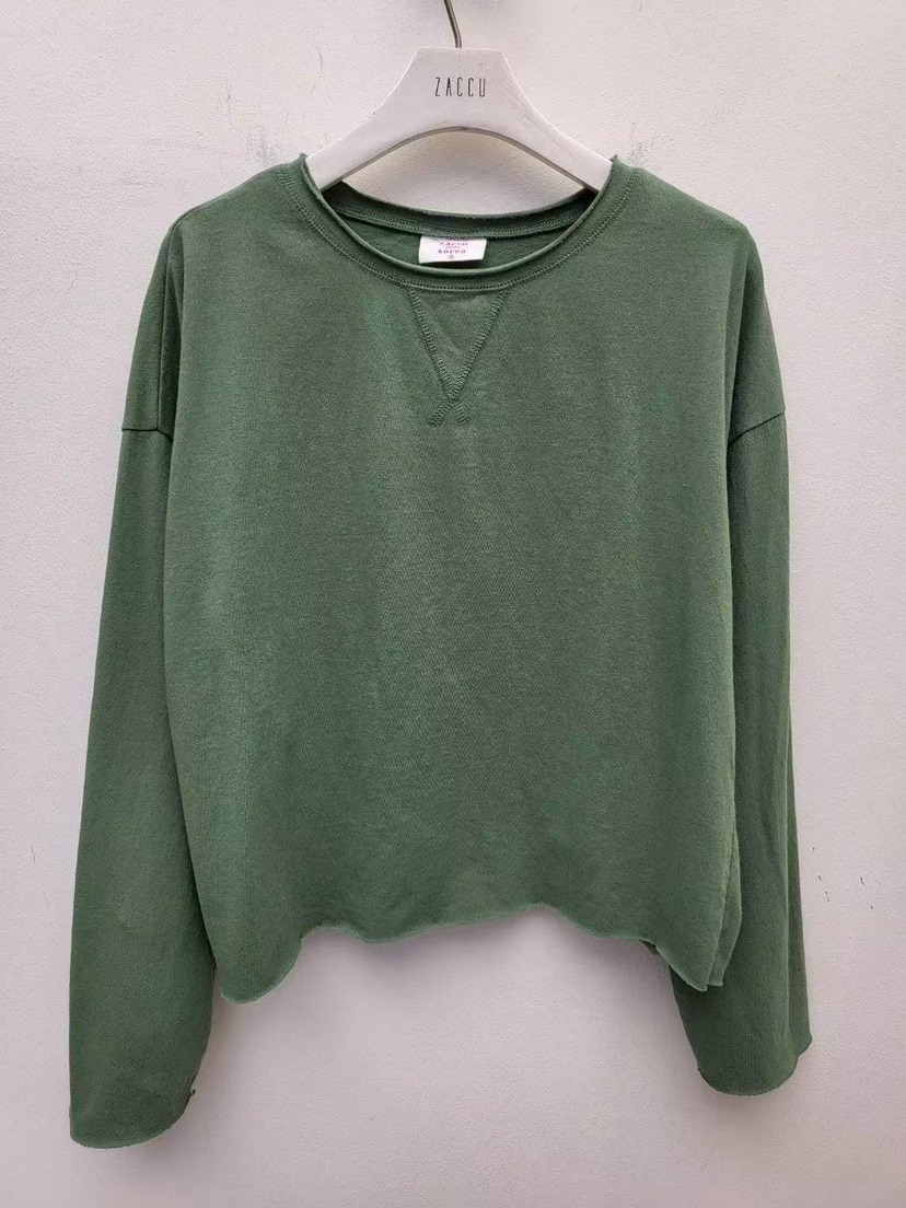 ZACCU東大門㊣直郵女裝新品熱賣休閑推薦25秋冬時尚長袖T恤ZACCU長袖T恤圖色2
