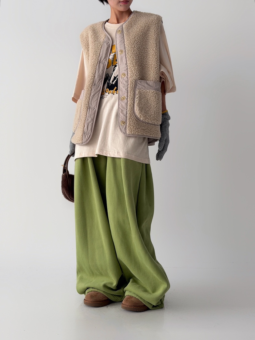 ANGLOG BEIGE韓國直郵㊣女裝新款25秋冬推薦職業休閑休閑褲ANGLOG BEIGE休閑褲