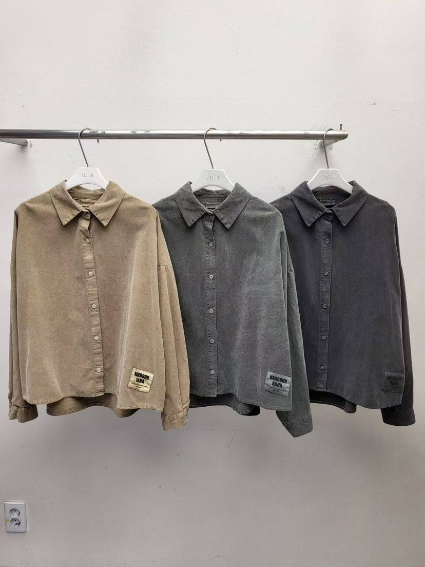 ZACCU韓國代購㊣女士新款時尚職業人氣25秋冬真品襯衫蕾絲衫ZACCU襯衫/蕾絲衫