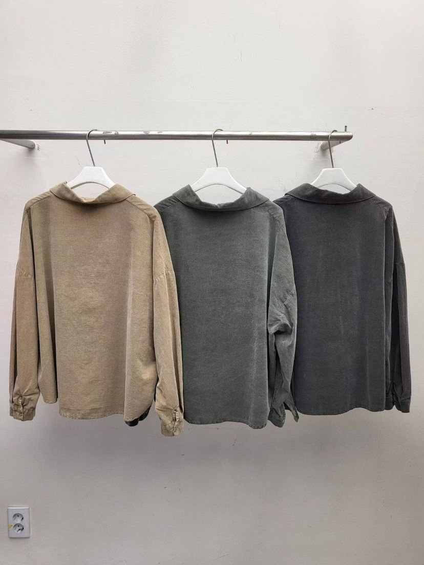 ZACCU韓國代購㊣女士新款時尚職業人氣25秋冬真品襯衫蕾絲衫ZACCU襯衫/蕾絲衫