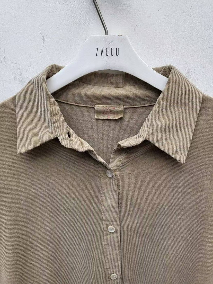 ZACCU韓國代購㊣女士新款時尚職業人氣25秋冬真品襯衫蕾絲衫ZACCU襯衫/蕾絲衫