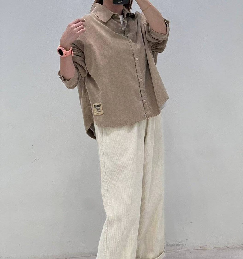 ZACCU韓國代購㊣女士新款時尚職業人氣25秋冬真品襯衫蕾絲衫ZACCU襯衫/蕾絲衫