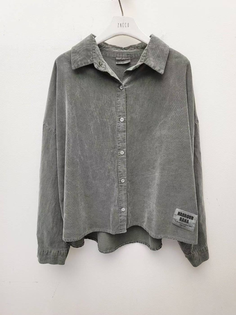 ZACCU韓國代購㊣女士新款時尚職業人氣25秋冬真品襯衫蕾絲衫ZACCU襯衫/蕾絲衫圖色1