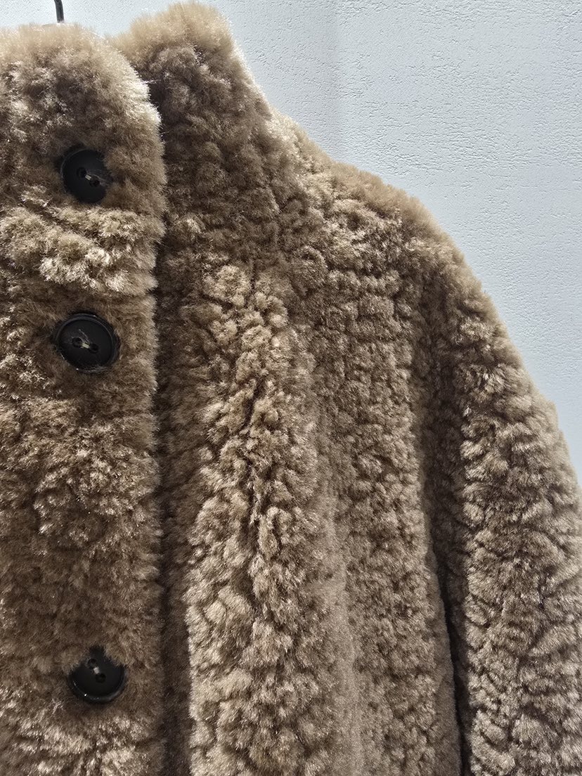 LIKEVAM東大門㊣代購女士新品真品時尚人氣職業中長款大衣羊皮LIKEVAM中長款大衣