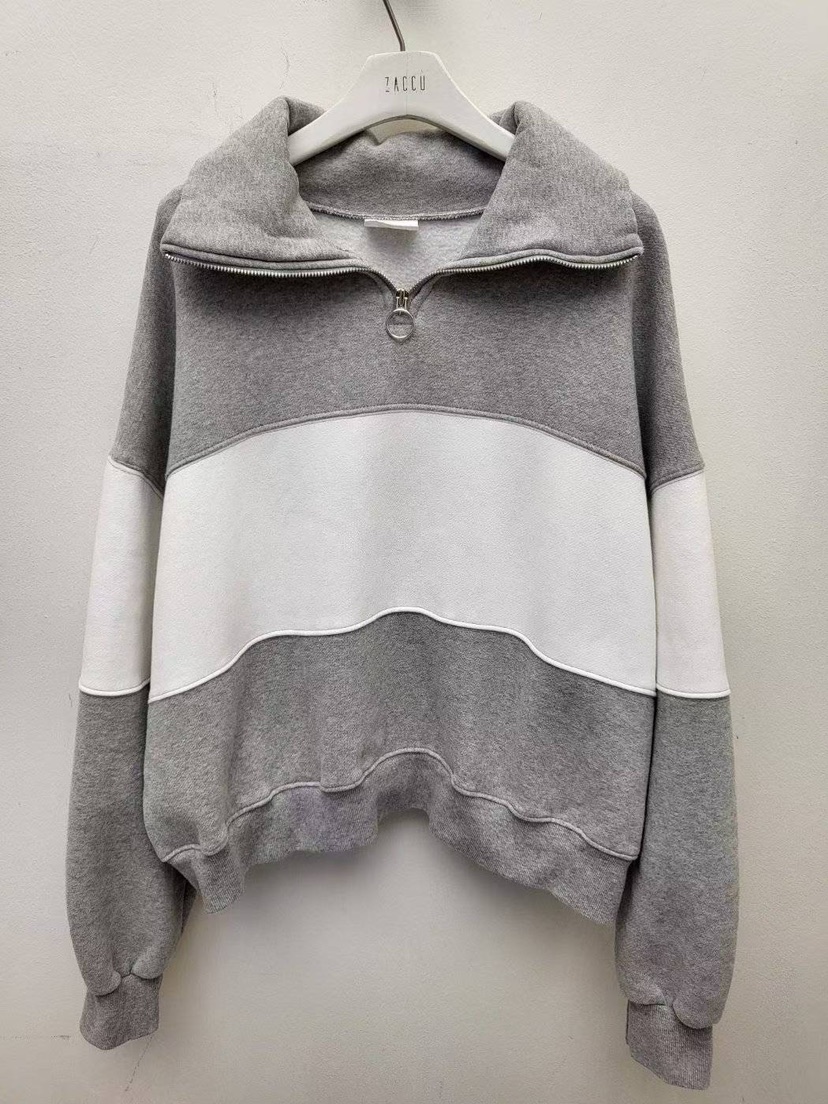 ZACCU東大門㊣實拍女裝新款時尚推薦真品休閑熱賣25秋冬衛衣加絨ZACCU衛衣圖色2