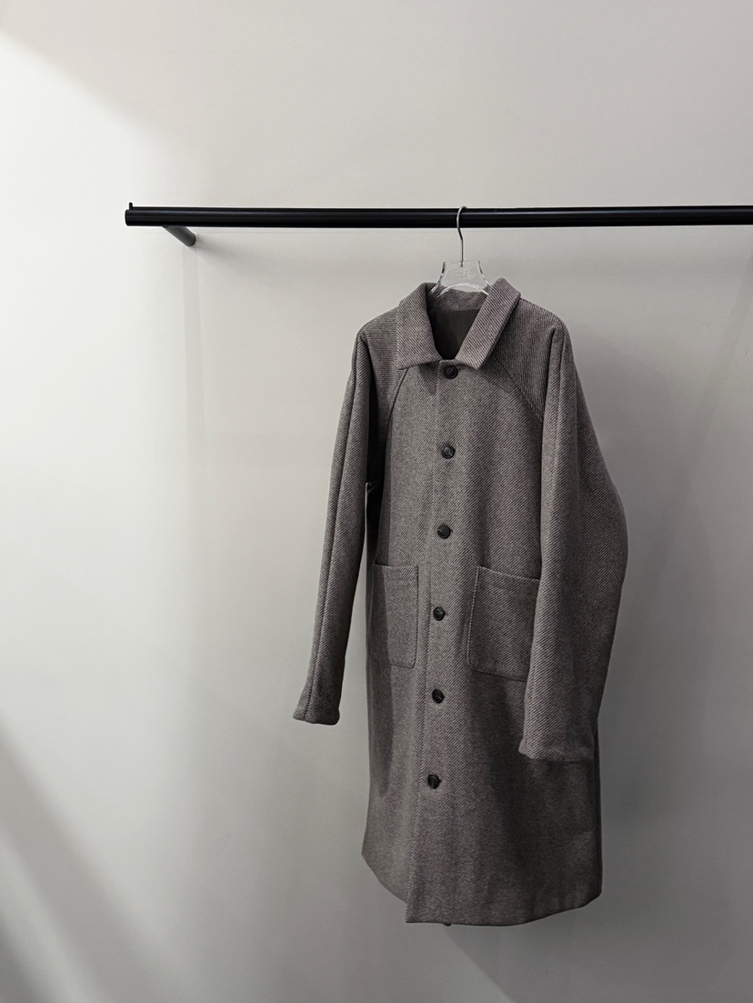 BLISS韓國代購㊣女士新品25秋冬人氣熱賣職業中長款大衣雙面BLISS中長款大衣