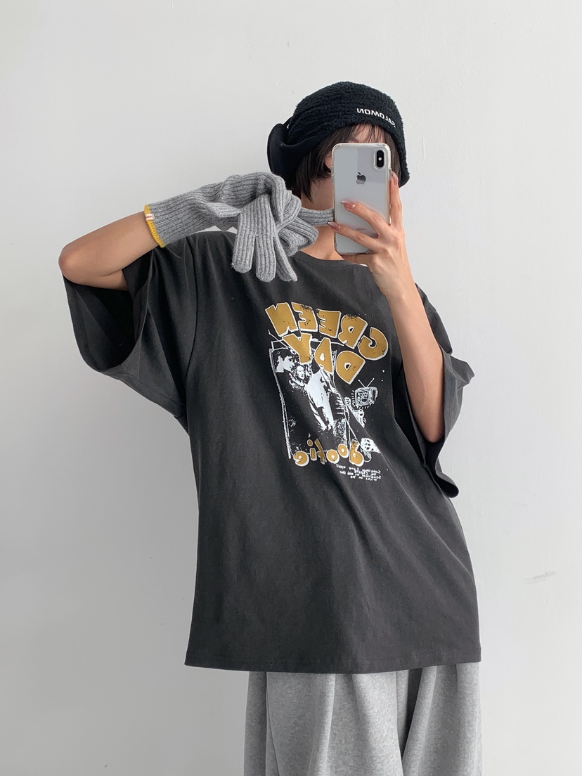 ANGLOG BEIGE東大門㊣實拍女裝新品時尚職業真品25秋冬T恤ANGLOG BEIGET恤